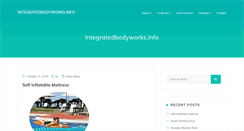 Desktop Screenshot of integratedbodyworks.info
