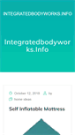 Mobile Screenshot of integratedbodyworks.info