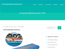 Tablet Screenshot of integratedbodyworks.info